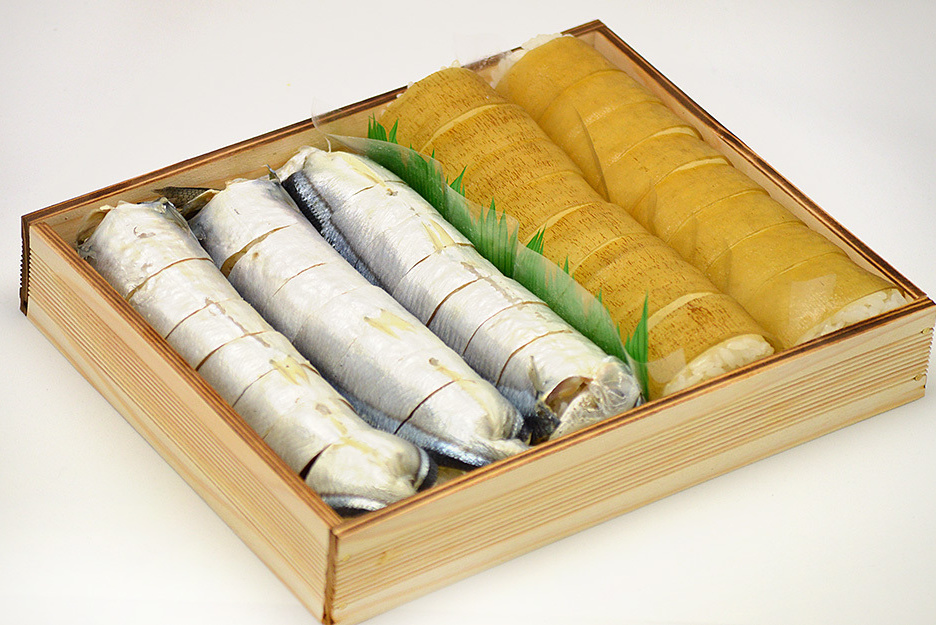さんま寿司と昆布寿司の5本セット