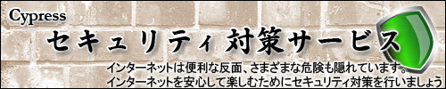 �Z�L�����e�B�΍�o�i�[